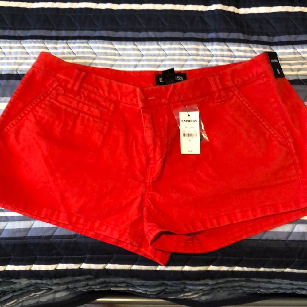 Express low rise shorts